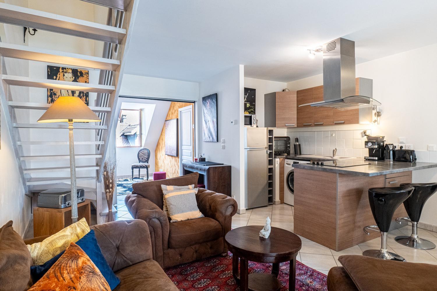 Carnot Duplex, Spacieux 3 Pieces Avec 2 Chambres Sur Les Rue Pietonnes อานซี ภายนอก รูปภาพ